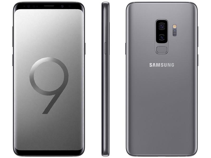 Samsung Galaxy S9+ 本体 Smartphone Samsung Galaxy S9+ 128GB Cinza 4G - 6GB RAM Tela 6,2